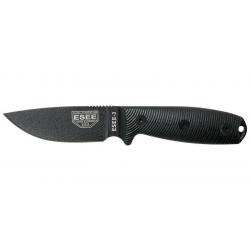 Couteaux fixes ESEE-3 - Noir ESEE