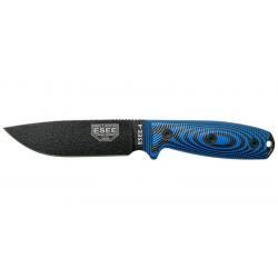 Couteaux fixes ESEE-4 - Lame Noire - Bleu/Noir ESEE