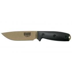 Couteaux fixes ESEE-4 - Lame Dark Earth - Noir ESEE