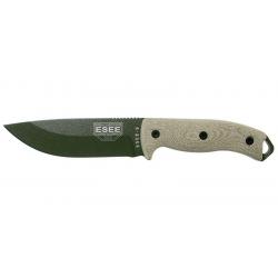 Couteaux fixes ESEE-5 - Lame Verte - Vert clair ESEE