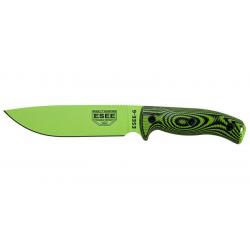 Couteaux fixes ESEE-6 - Lame Venom Green - Vert/Noir ESEE