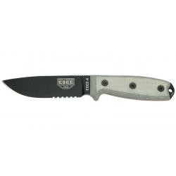 Couteaux fixes ESEE-4 - Lame Noire Mixte ESEE