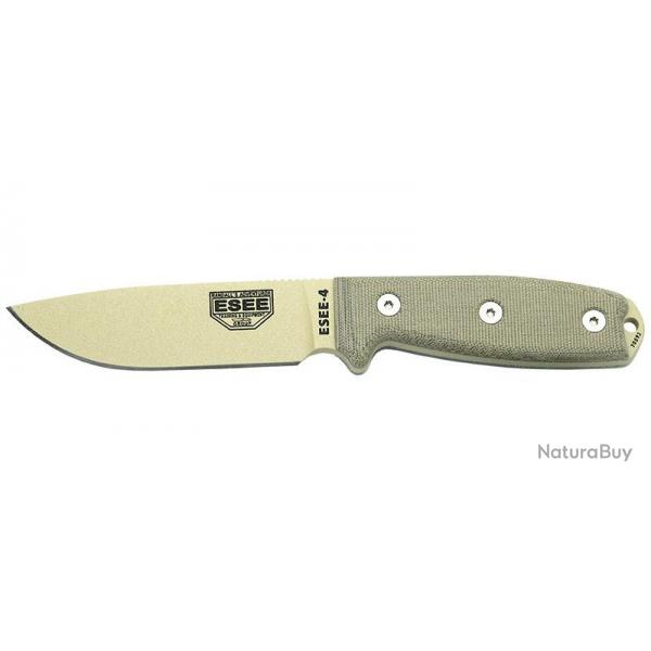 Couteaux fixes ESEE-4 - Lame Dsert ESEE