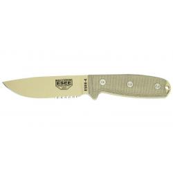 Couteaux fixes ESEE-4 - Lame Désert Mixte ESEE