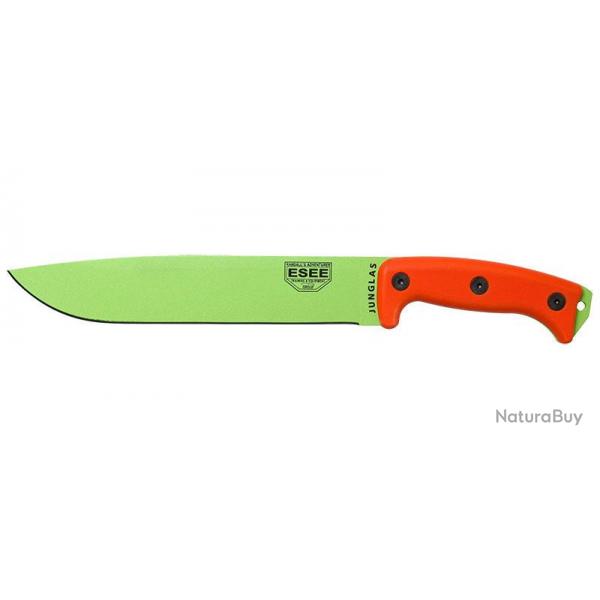 Couteaux fixes Junglas - Lame Venom Green - Orange ESEE