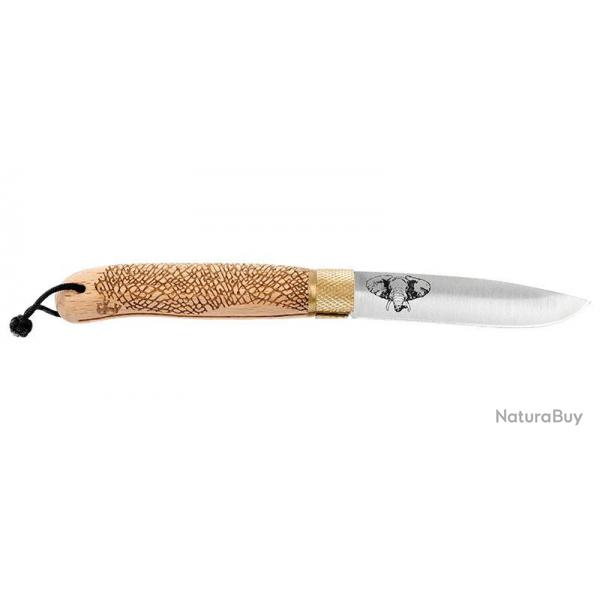 Couteaux pliants Srie Sauvage - Focus Elphant Dcal