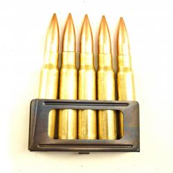 Clips 5 coups pour fusil italien carcano en calibre 8x57 is