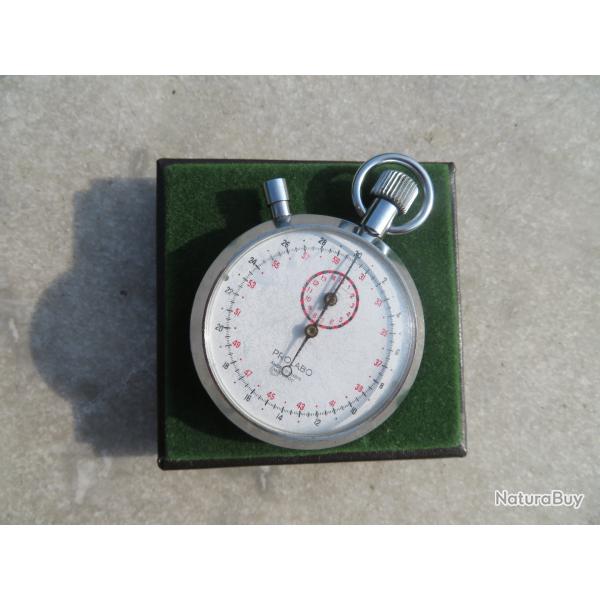 Ancien Chronomtre mcanique vintage de marque  Prolabo  - FRANCE (Vers 1950-60)