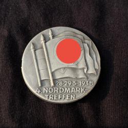 Badge du 4e rallye Nordmark - Allemand WW2