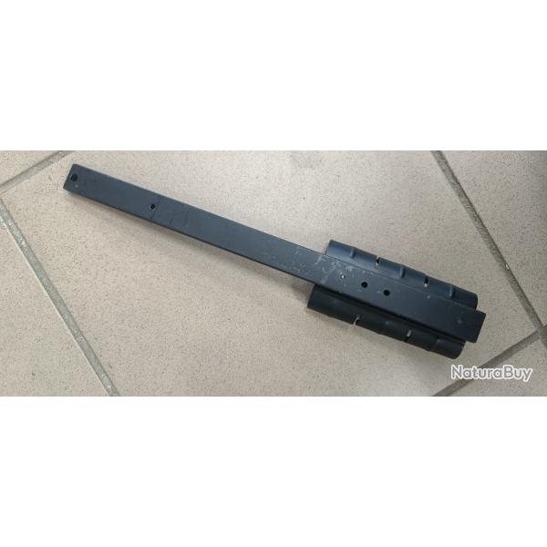 support lunette + barre pour fusil juxtapos (C)