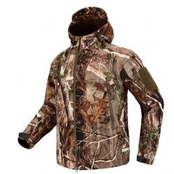 PROMO...VESTE DE CHASSE softshell imperméable coloris CAMO 3D......SUPER QUALITÉ