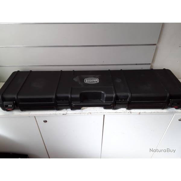 Malette pour arme mont Mauser 119x33cm interieur mousse alvoles