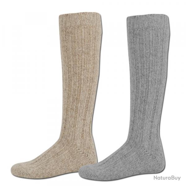 Lot de 2 paires de Mi-bas chins : Tailles 39/42 et 43/46