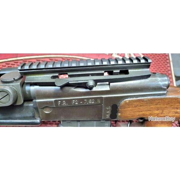 Montage acier PICATINNY MAS FRF2 / FRF1