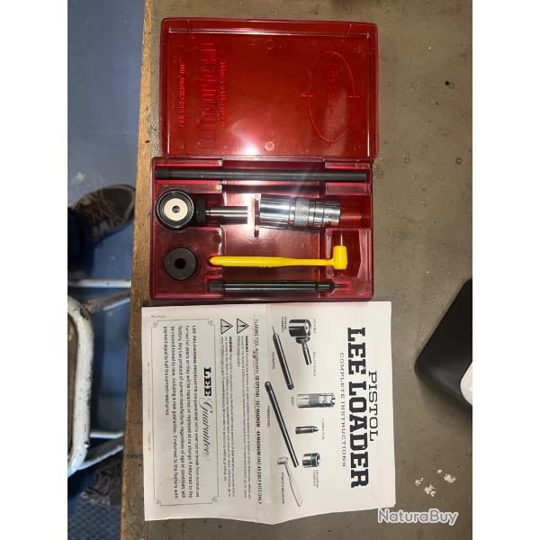 Kit de rechargement manuel lee 9mm.