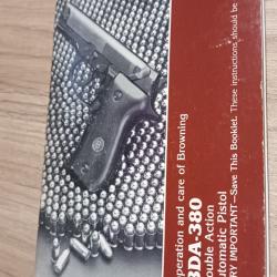 Notice Browning DA-380