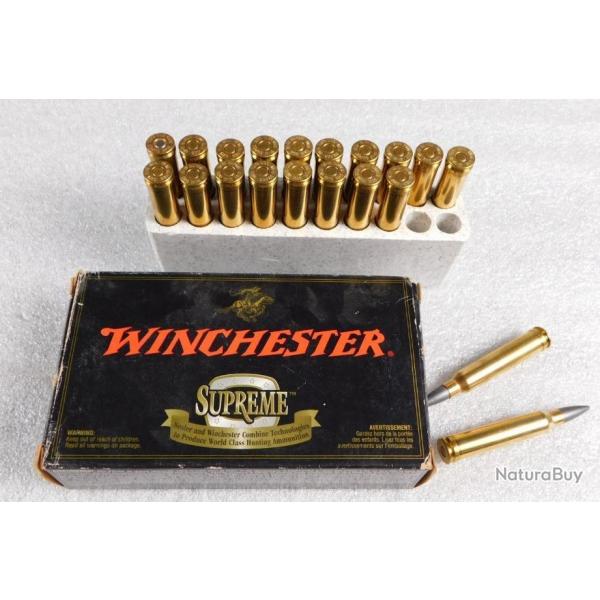 MUNITIONS WINCHESTER SUPREME PARTITION GOLD 300WM 180GR