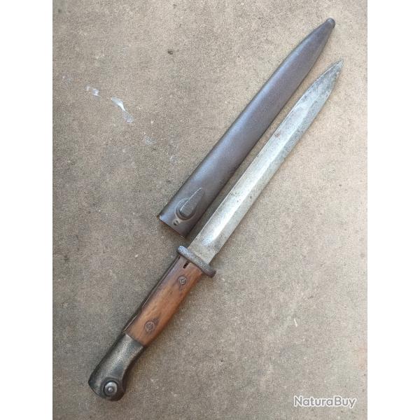 Baonnette allemande ww1 modle Sg84 98 dans son jus