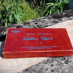 Boite carton d'origine pistolet WALTHER MANURHIN Bon Etat