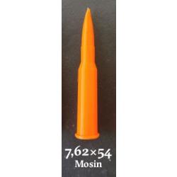 Douille Amortisseur, fausses cartouche 7,62 x 54 Mosin Nagant et autres