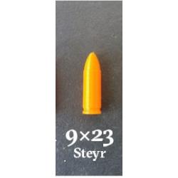 Douille Amortisseur, fausses cartouche 9x23 Steyr  / 9mm Largo et autres