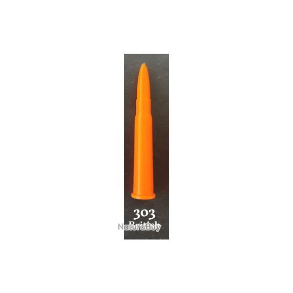 Douille Amortisseur, fausses cartouche 303 British et autres