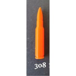 Douille Amortisseur, fausses cartouche 308 Winchester et autres
