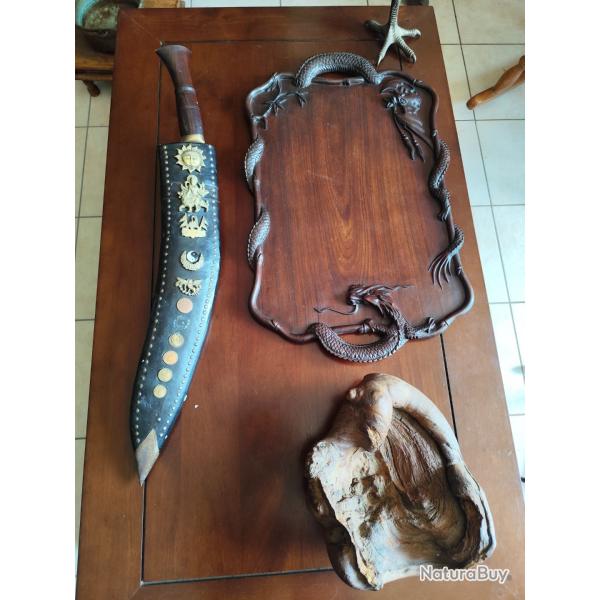 Trs grand kukri Npal 73 cm tbe