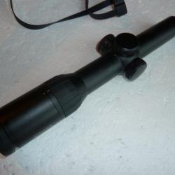 Lunette pour carabine Hawake frontier 30   1-6(24 L4A Dot IR Avec montage  fixe