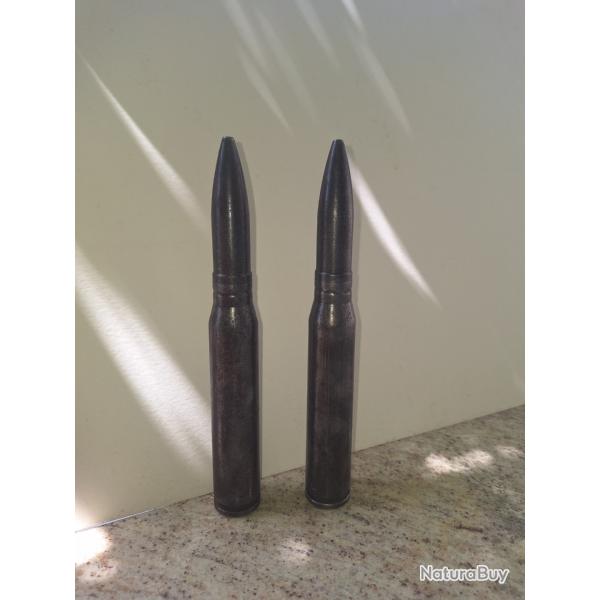 munitions inertes 20F2 calibre 20 mm