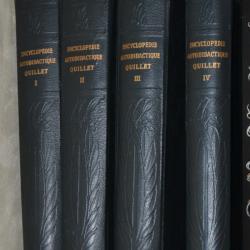 Encyclopédie autodidactique quillet en 4 volumes