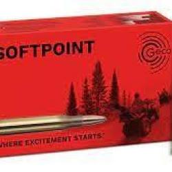 Munition Geco 8x57 JRS Demi-blindée Softpoint 12g 185 gr x2 boites
