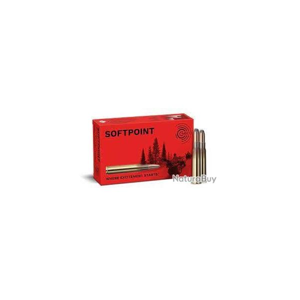 Munition Geco 8x57 JRS Demi-blinde Softpoint 12g 185 gr x2 boites