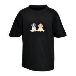 Tee-Shirt Enfant noir Bartavel® Setters