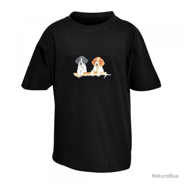 Tee-Shirt Enfant noir Bartavel Setters
