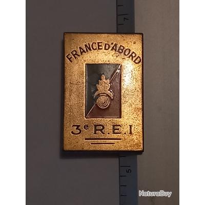 Insigne 3ème régiment étranger d'infanterie (3ème REI) - Insignes ...