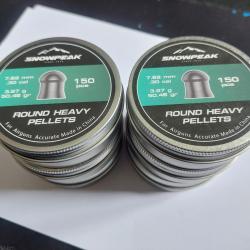 Plombs snowpeak 7.62mm .30
