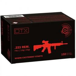 Munition Geco DTX 3.6g 55gr - Cal. 223 Rem x1 boite