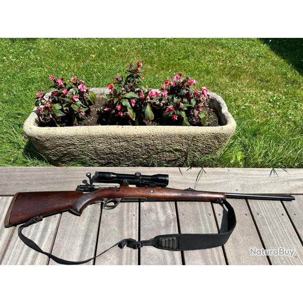 Vend carabine Dumoulin Herstal calibre 9.3X62 avec optique. ZEISS Diawari-Z    1,5.6X42   T*