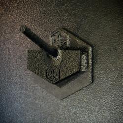 Support magnétique HexaLock - Rangement aimanté pour armes