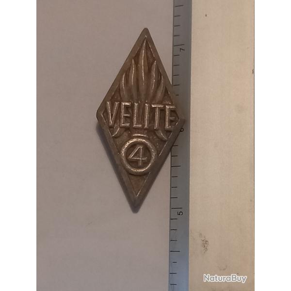 Insigne du 4me rgiment tranger d'infanterie (4me REI)