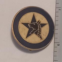 Insigne de la 1ère compagnie montée du 4ème régiment étranger d'infanterie (4ème REI)