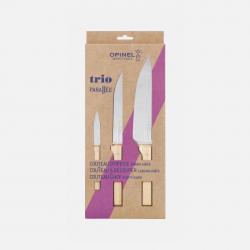 Opinel Coffret Trio Parallèle : Chef , à découper et office