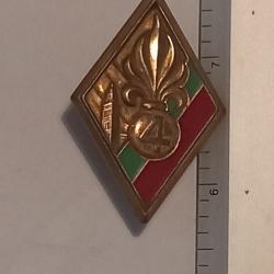 Insigne du 4ème régiment étranger d'infanterie (4ème REI). Velite.