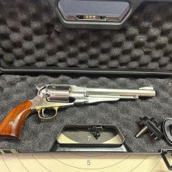 REVOLVER UBERTI 1858 TRAGET INOX 44 PN