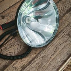 Projecteur Light force Branchement allume cigare Occasion en bonne état avec 2 ampoules
