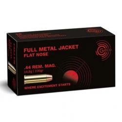 Munitions Geco 44 Rem Mag FMJ FN 14.9g 230gr x2 boites