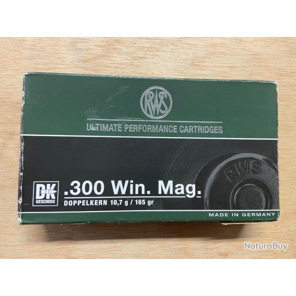 Balles RWS 300 win/Mag DK