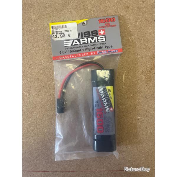 Enchre 1 batterie Swiss arms mini 9.6v 1600mah