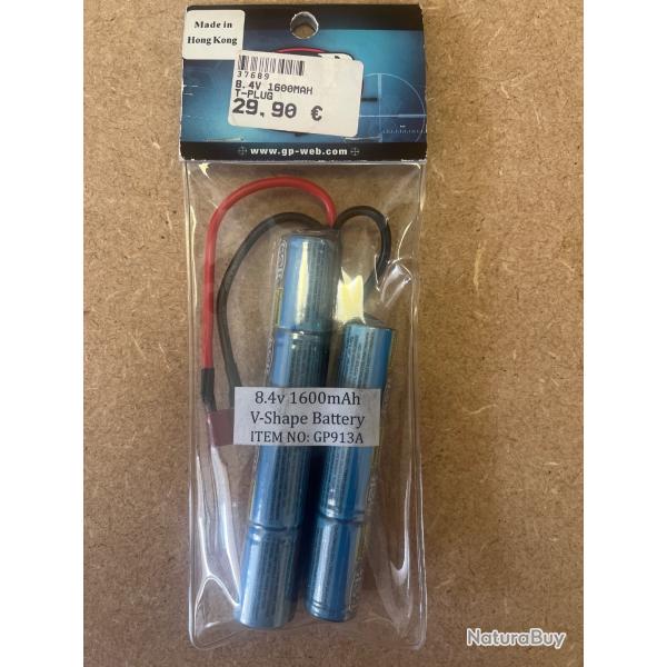 Enchre 1 batterie G&P 8.4V 1600mah